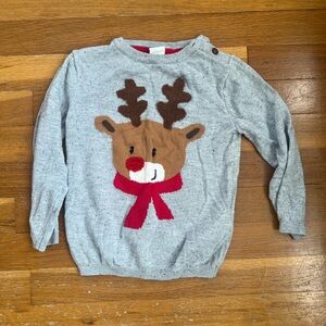 2T H&M Christmas Reindeer sweater